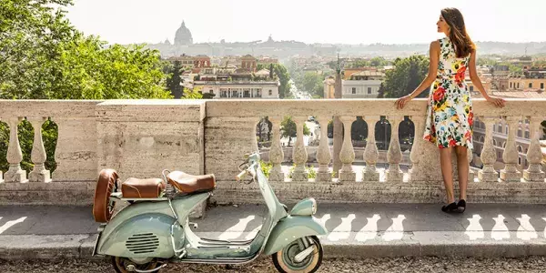 Rome Vespa